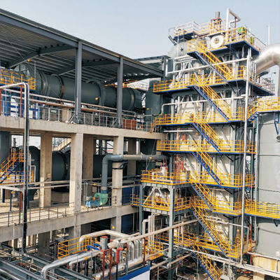 Tratamento de resíduos perigosos Forno rotativo de calcinação Operação estável Proteção do ambiente