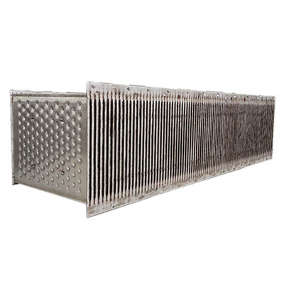 S31603 Gas to Gas Pillow Plate Heat Exchanger Resistência à corrosão Grande fluxo