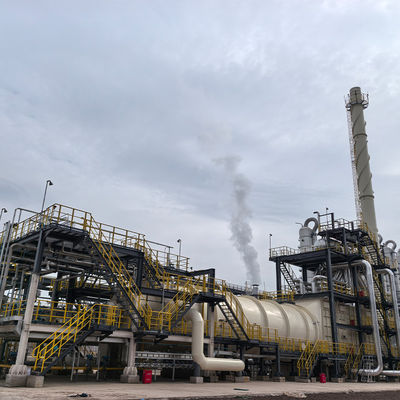 Caldeira de aquecimento de resíduos da siderurgia de alta temperatura e resistência à corrosão