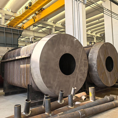 Incinerador industrial de controlo automático Caldeira de aquecimento de resíduos Combustão a alta temperatura