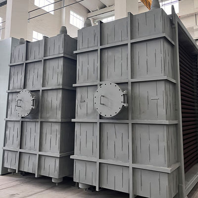 Caixa de água de tubo modular de aço de alta resistência Instalação rápida 438030Nm3/H Taxa de fluxo de gases de combustão