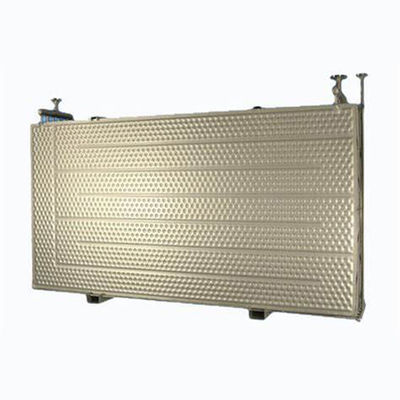 PLC Precision Pillow Plate Heat Exchangers Alta taxa de recuperação de calor Longa vida útil