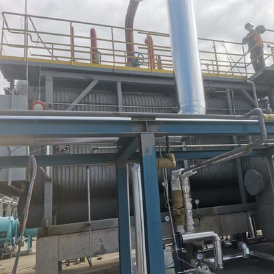 Interface de expansão com troca a quente Caldeira de calor residual 78000 Nm3/H Parâmetros dos gases de combustão