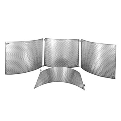 Configuração de fluxo múltipla Capa de trocador de calor resistente à corrosão para fluxo bidirecional