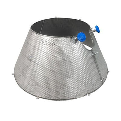 Configuração de fluxo múltipla Capa de trocador de calor resistente à corrosão para fluxo bidirecional